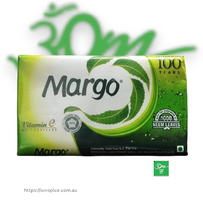 Margo Skin Care Soap 3p x 100gm - Buy Online Australia | Om Spice & Grocery