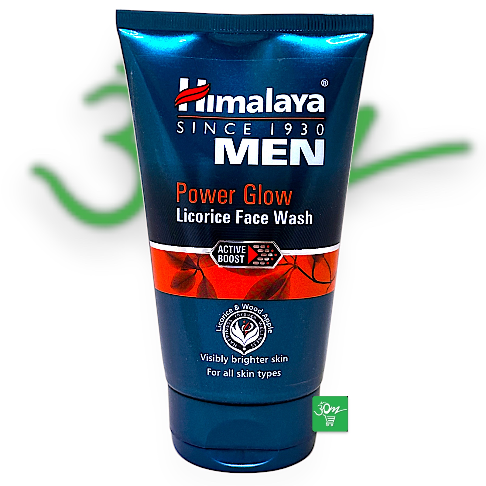Himalaya Men Power Glow Licorice Facewash - Buy Online Australia | Om Spice & Grocery