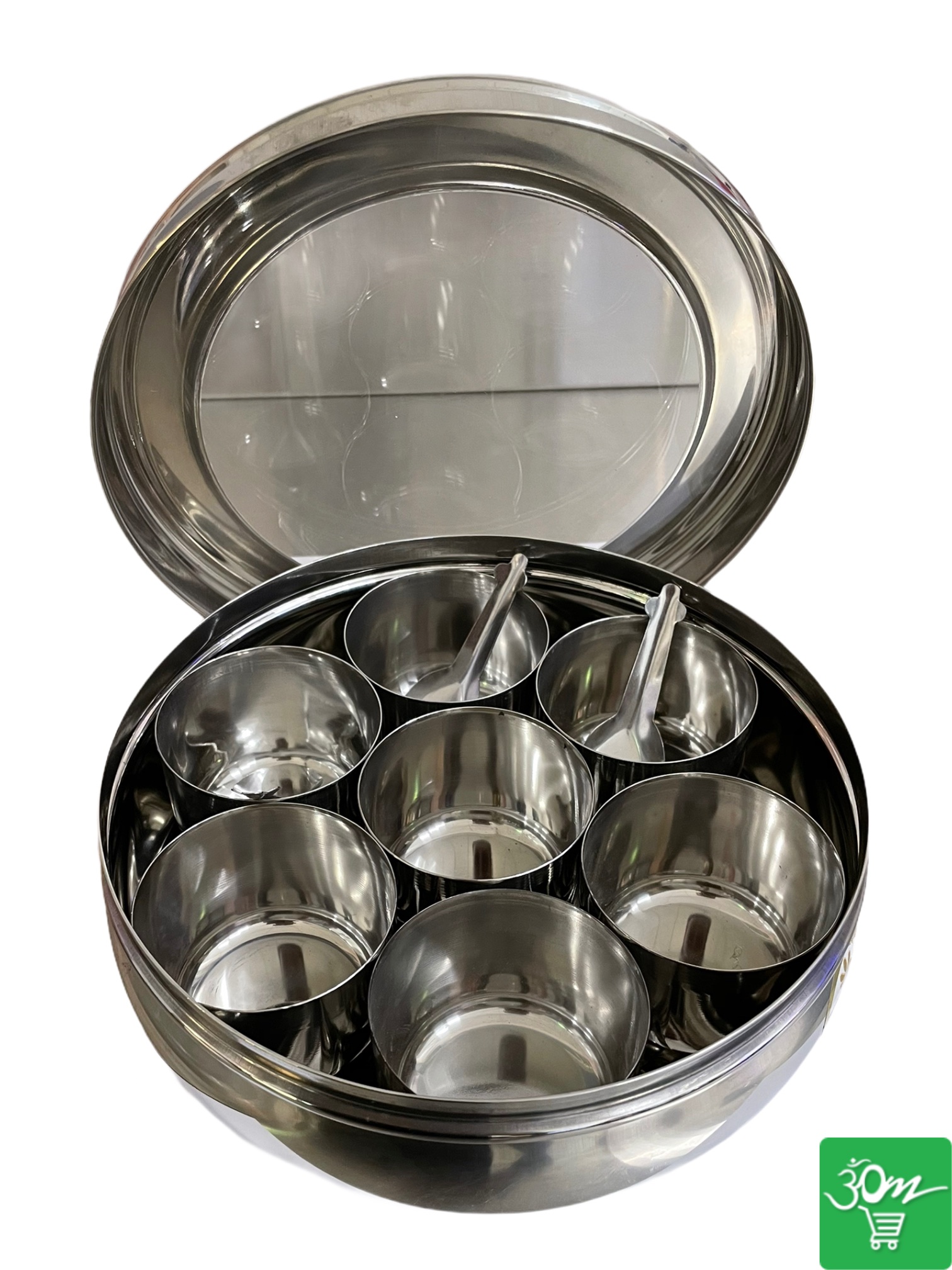 Spice Container ( Masala Dabba ) - Buy Online Australia | Om Spice & Grocery