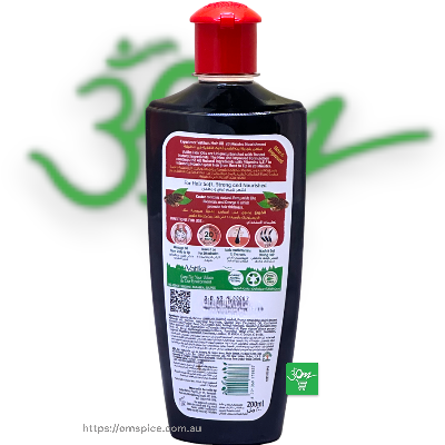 Vatika Natural Castor Promotes Thicker Hair Oil 200ml - Buy Online Australia | Om Spice & Grocery