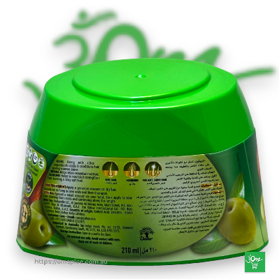 Vatika Styling Hair Cream Olive Henna and Almond - Buy Online Australia | Om Spice & Grocery