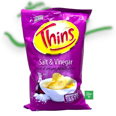 Thins Salt & Vinegar Potato Chips