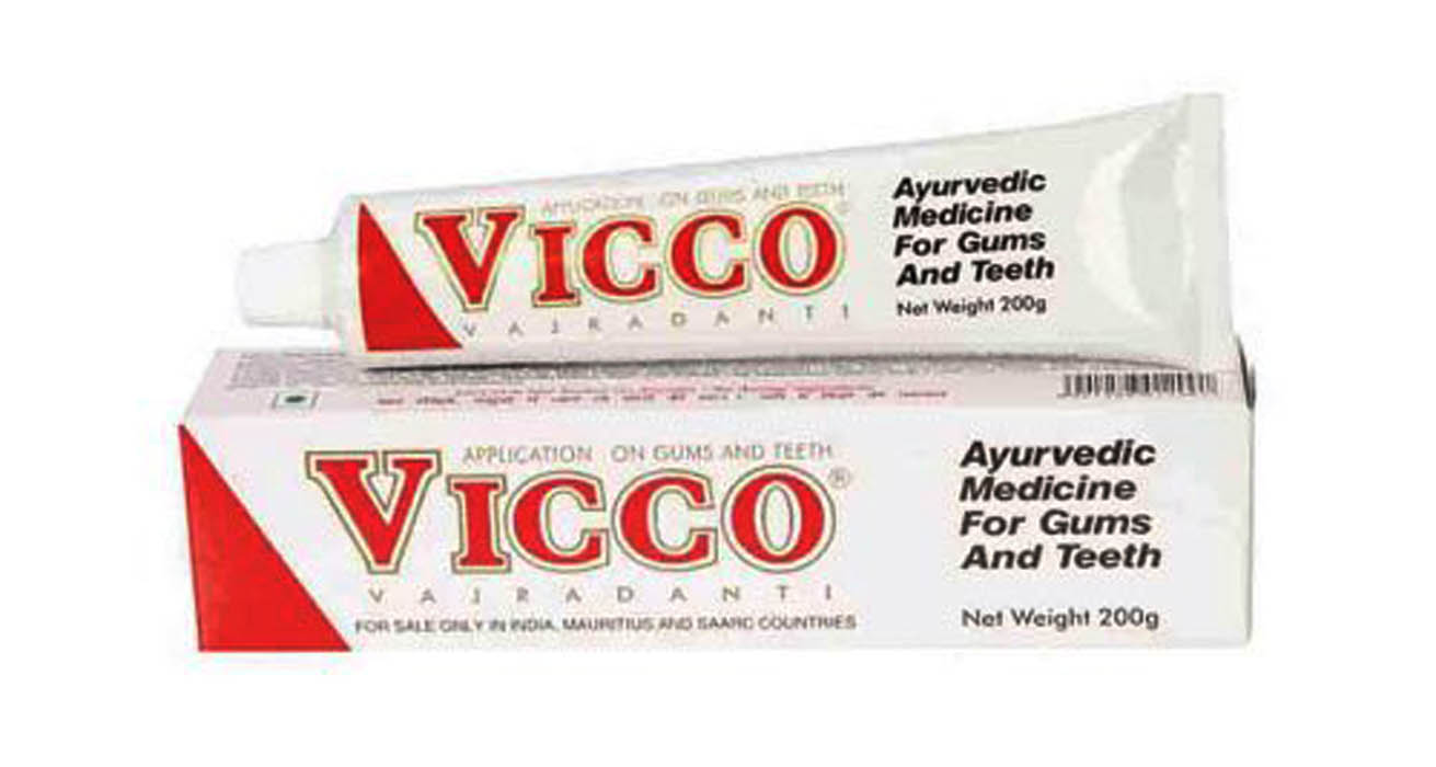 Vicco Tooth Paste - Buy Online Australia | Om Spice & Grocery