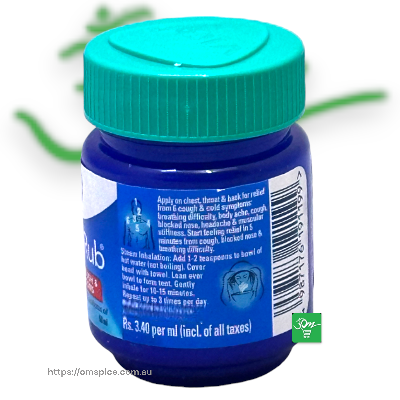 Vicks VapoRub - Buy Online Australia | Om Spice & Grocery