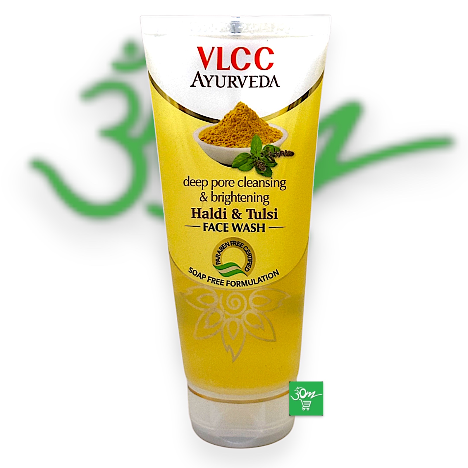 VLCC Ayurveda Haldi and Tulsi Facewash - Buy Online Australia | Om Spice & Grocery