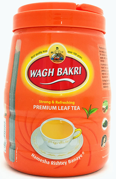 Wagh Bakri Tea Jar - Buy Online Australia | Om Spice & Grocery