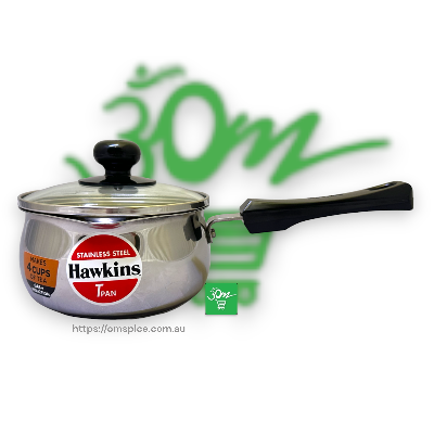 Hawkins Tea Pan  Induction Stainless steel with Glass Lid