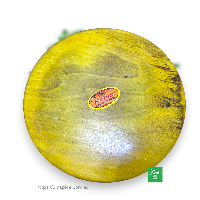 Wooden Roti Belan 25cm Diameter - Buy Online Australia | Om Spice & Grocery