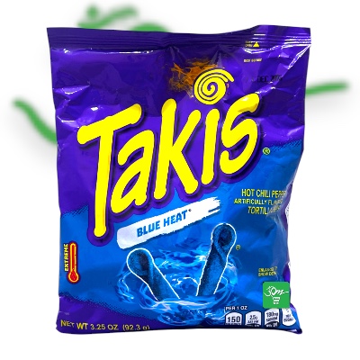 Takis Blue Heat