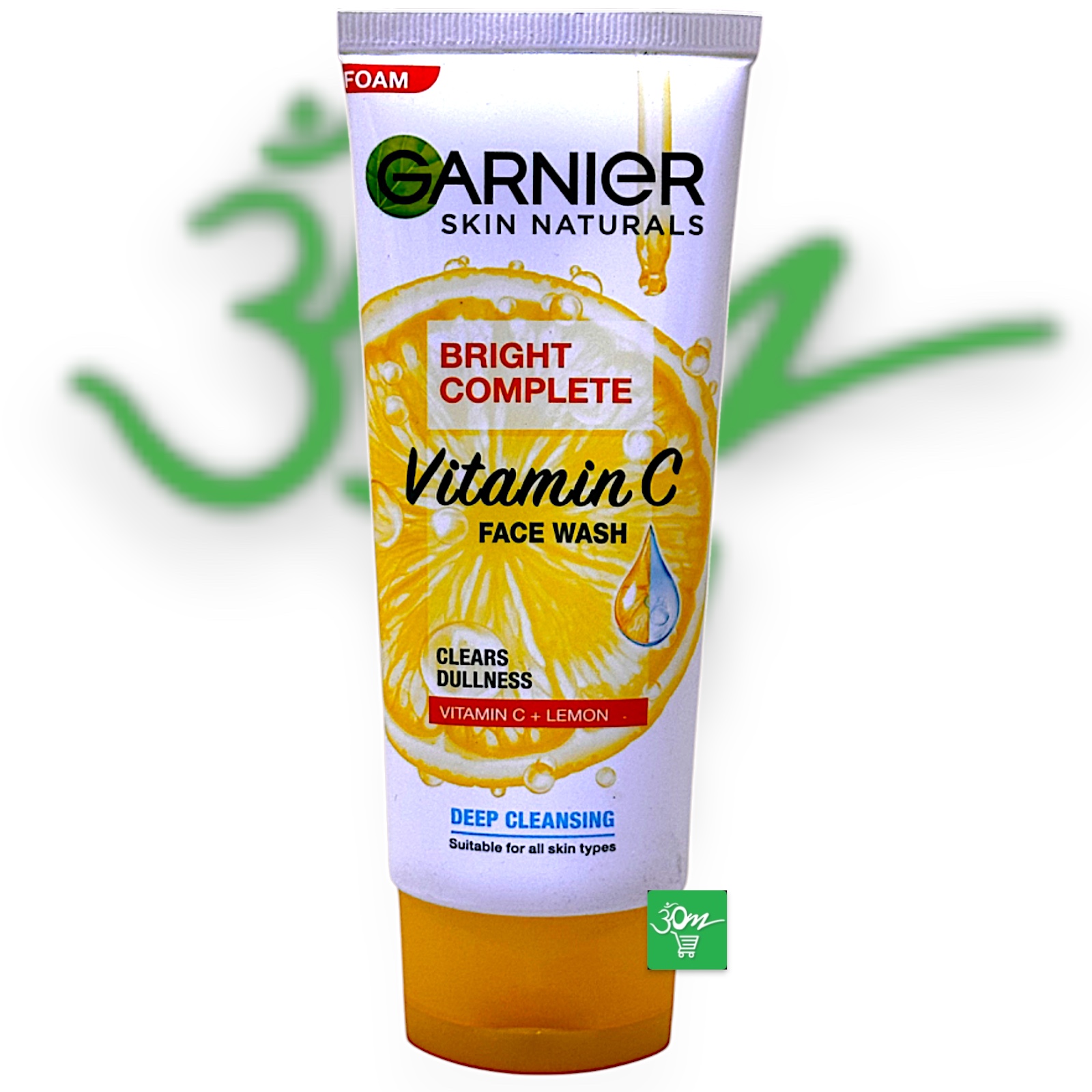 Garnier Bright Complete Vitamin C Facewash - Buy Online Australia | Om Spice & Grocery