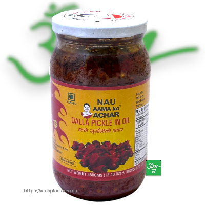 Aamako Dalla Pickle in Oil - Buy Online Australia | Om Spice & Grocery