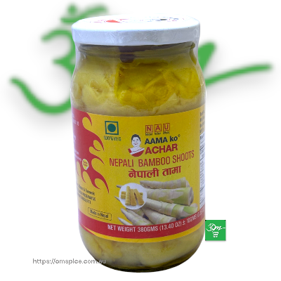 Aamako Nepali Bamboo Shoots (Tama) - Buy Online Australia | Om Spice & Grocery