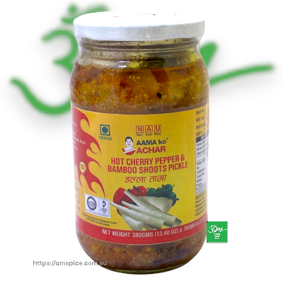Aamako Tama Pickle (Bamboo shoot pickle) - Buy Online Australia | Om Spice & Grocery