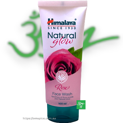 Himalaya Natural Glow Rose Face Wash - Buy Online Australia | Om Spice & Grocery