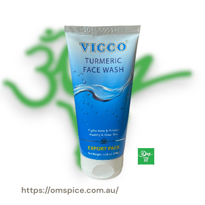 Vicco Turmeric Face Wash 150g - Buy Online Australia | Om Spice & Grocery