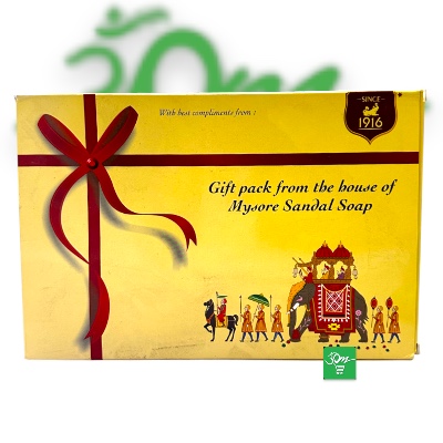 6 Mysore Sandal Soap  Gift each 150gm - Buy Online Australia | Om Spice & Grocery