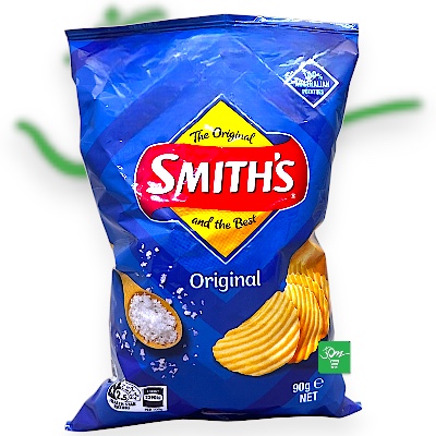 Smith’s Original Potato Chips – Classic Crinkle-Cut Snack - Buy Online Australia | Om Spice & Grocery