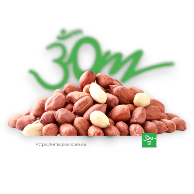 Raw Peanuts - Buy Online Australia | Om Spice & Grocery