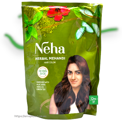 Neha Herbal Mehandi Hair Color - Buy Online Australia | Om Spice & Grocery